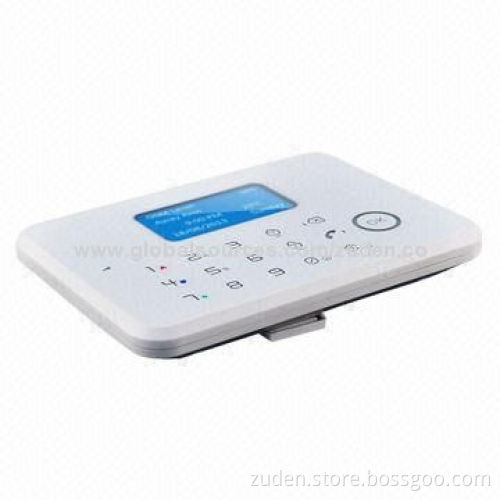 Quad Band GSM Security Alarm System with Touch Keypad, Temperature Sensor/PSTN/SMS